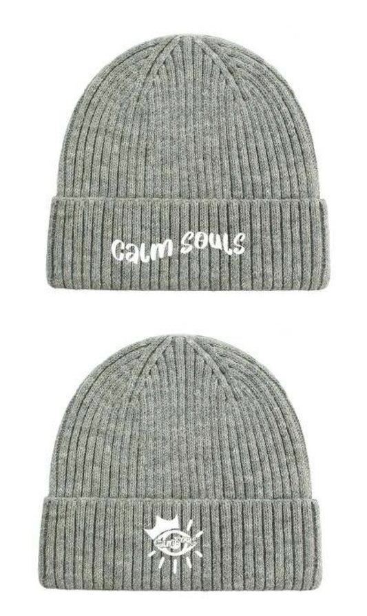 Calm Souls "Gray" Beanie Hat