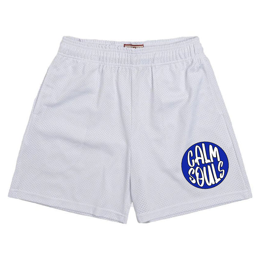 “White” Mesh Shorts