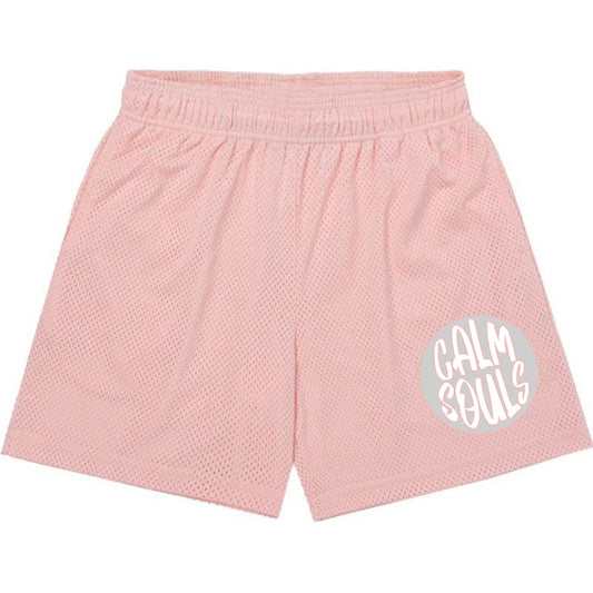 “Pink” Mesh Shorts